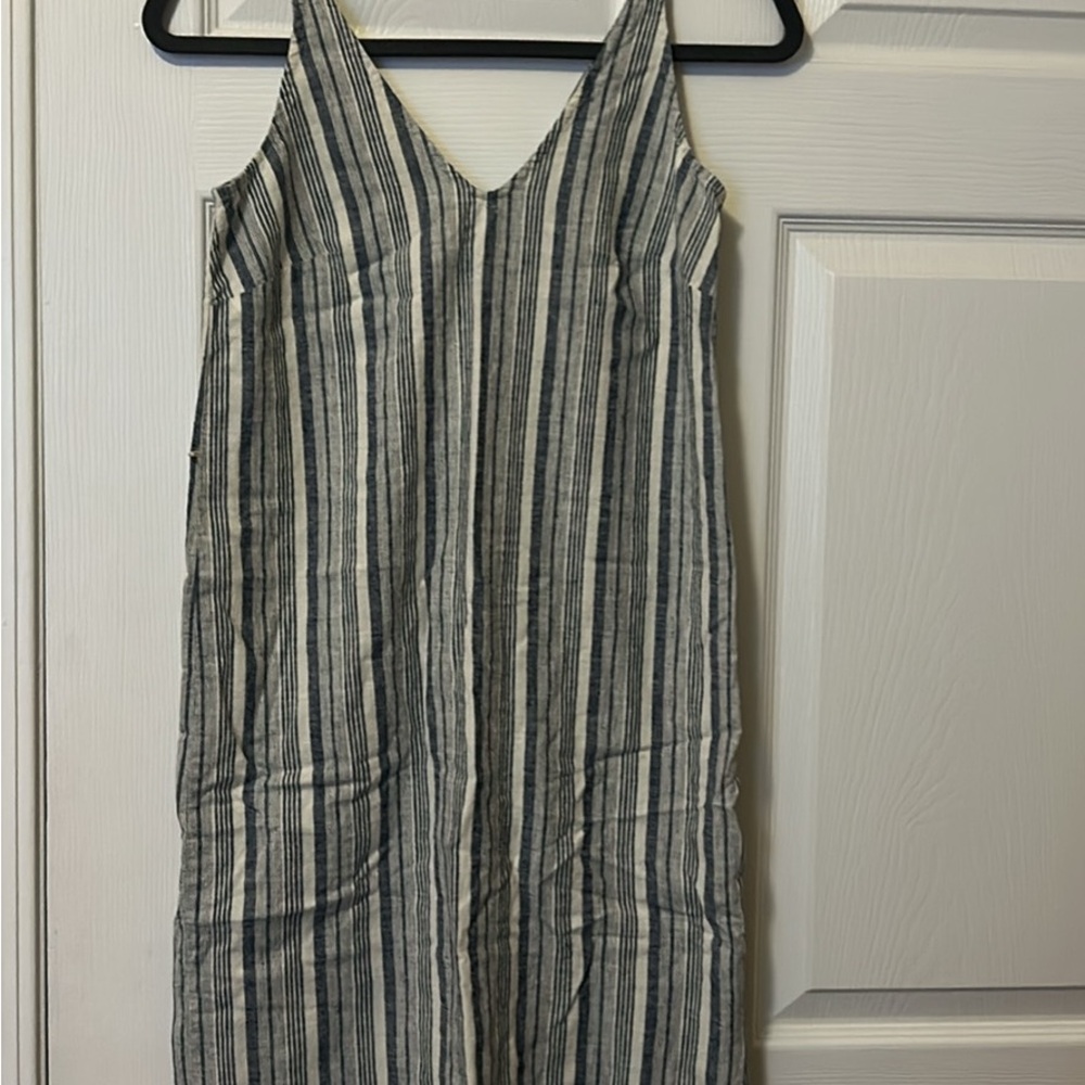 Striped Sleeveless Dress